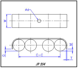 Pipe clips illustrations